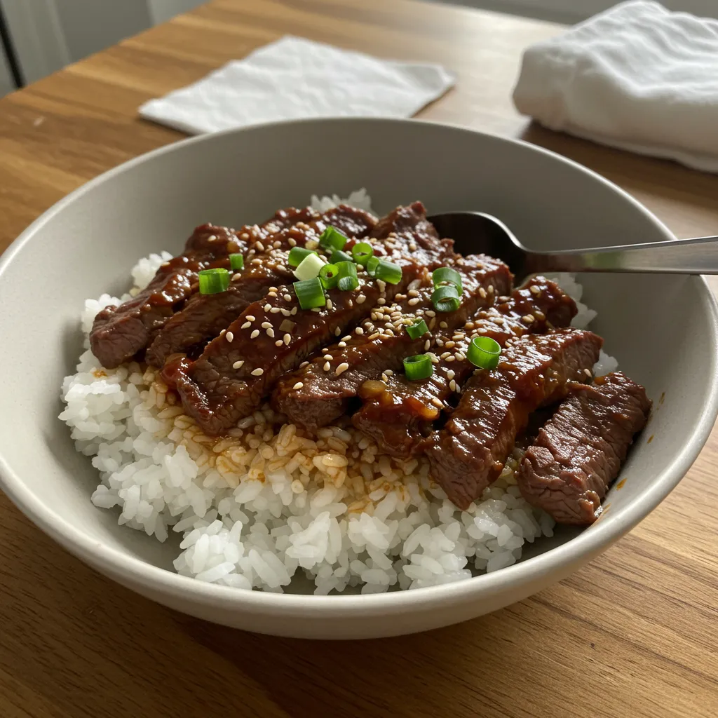 BEST RECIPE for Korean BBQ Steak Rice Bowls: Ultimate Korean Fusion Dinner Perfection - tertiary view